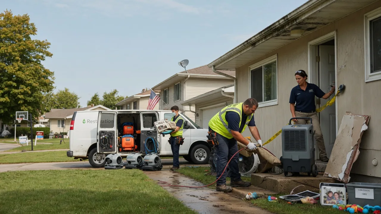 Water Damage Restoration in Chesterville, OH near me